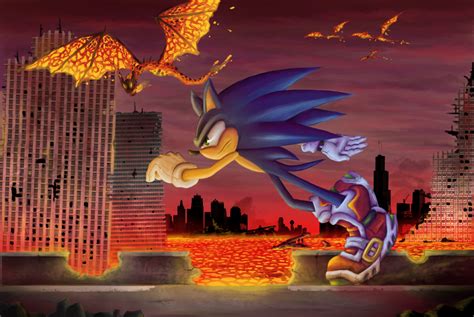 CRISIS CITY by Raito-Sarudoi.deviantart.com on @deviantART | Sonic fan art, Sonic, Sonic the ...