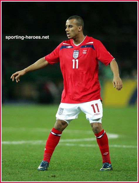 Gabriel Agbonlahor - English Caps 2008-09 - England