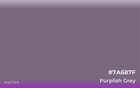 Purplish Grey Color | ArtyClick