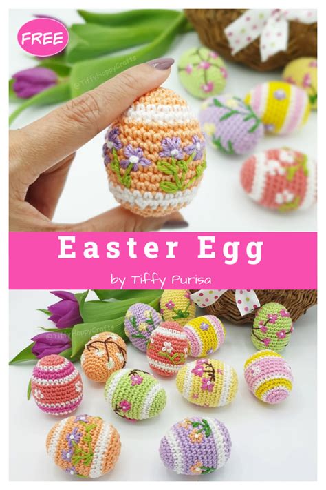 Easter Egg Free Crochet Pattern