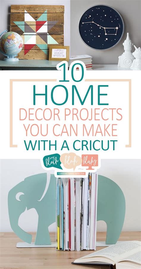 10 Home Decor Projects You Can Make With A Cricut