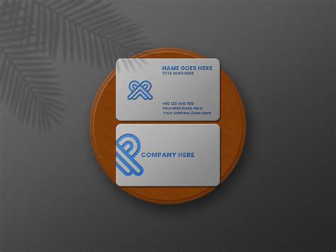 BUSINESS CARD LOGO MOCKUP PSD on Behance