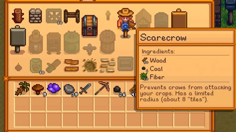 Stardew valley crafting table