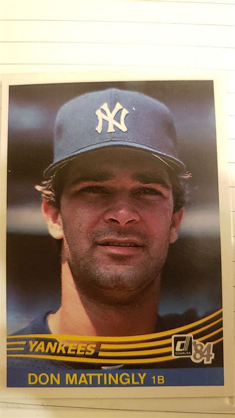 Genuine 1984 Donruss Don Mattingly Rookie Card for Sale in Chandler, AZ ...