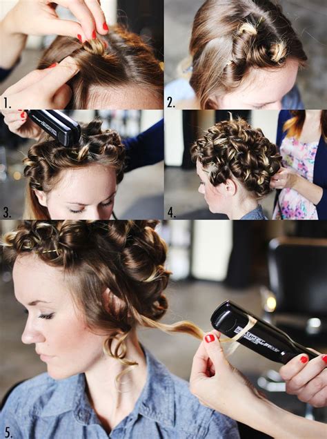 How To Style Flat Iron Curls - A Beautiful Mess