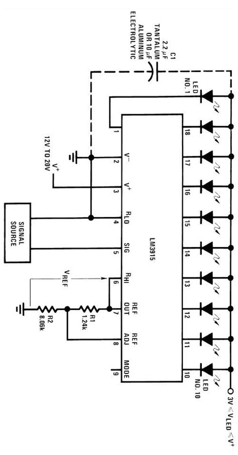 IC LM3916, LM3915, And LM3914 Pinout Diagram, Specification, 45% OFF