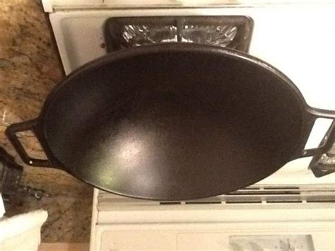 Lodge Cast Iron Wok With Loop Handles - $30 -Richmond Adhoards