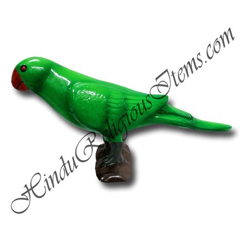 Popat (Parrot) Animal Fiber Swarup / Khilona