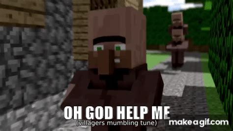 Villager News (Minecraft Animation) on Make a GIF