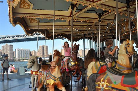 Carousel Brooklyn Bridge Park Photograph by Diane Lent - Fine Art America