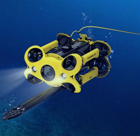 Chasing M2 Underwater drone |Underwater ROV 4K with camera and arm