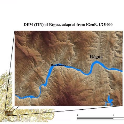 Location of the area under study-Régua (Portugal) | Download Scientific Diagram