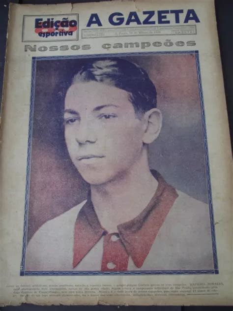 GAZETA ESPORTIVA BRAZIL Football Newspaper 1930 Nr 85 Our champions £150.00 - PicClick UK