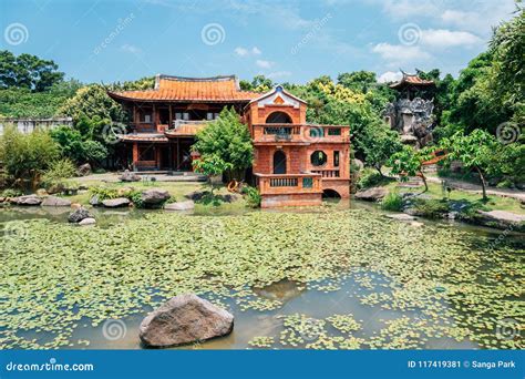 Lin an Tai Historical House and Museum in Taipei, Taiwan Stock Image ...