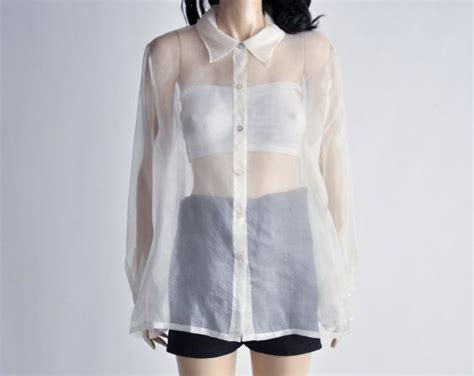 Ultra Sheer White Blouse – Telegraph