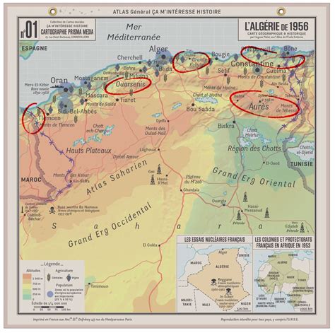 Algerian Civil War Map