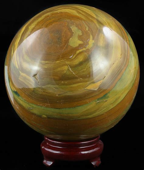 6 1/2" Polished Polychrome Jasper Sphere - Madagascar For Sale (#52365 ...