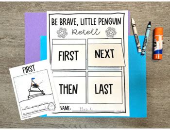 Winter Penguin Activities Writing Craft Be Brave Little Penguin Book Companion