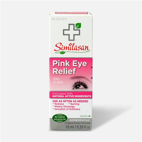 Similasan Pink Eye Relief, 0.33 fl. oz.