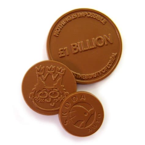 Bespoke Chocolate Coins | Chocolate Logo | Baxter Murray