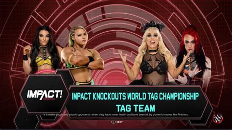 Impact Wrestling Jordynne Grace & Deonna Purrazzo vs The Coven for the ...