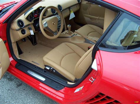 Sand Beige Interior 2008 Porsche Cayman Standard Cayman Model Photo ...