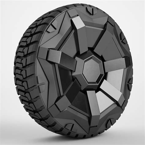 3D model tesla cybertruck wheel - TurboSquid 1486629