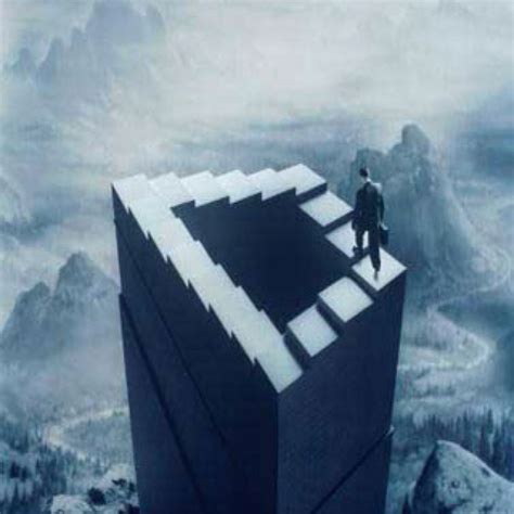 Infinite staircase | Optical illusions, Illusions, Illusion art