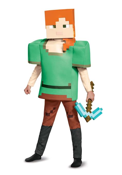 Minecraft Alex Deluxe Child Costume