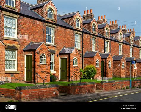 Ebenezer Row, Staveley, Chesterfield, Derbyshire, England UK Stock Photo - Alamy