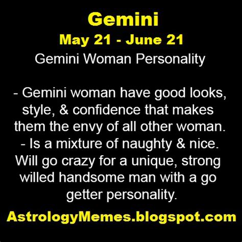 Gemini Woman | Astrology Memes