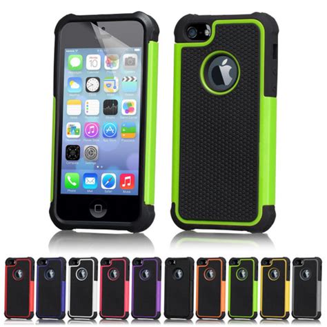 Apple iPhone 5/5S Dual-Layer Shockproof Case - 32ndShop