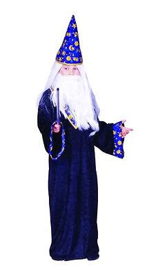 MERLIN THE MAGICIAN WIZARD ROBE CHILD RENAISSANCE MEDIEVAL MAGE COSTUME ...