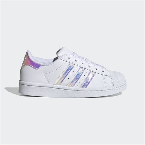 Kids Superstar Cloud White Iridescent Shoes | FV3147 | adidas US