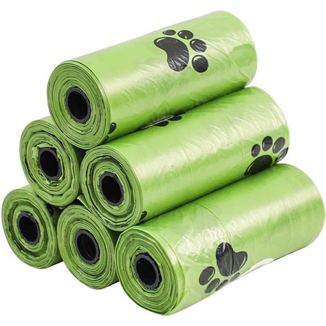 Biodegradable Dog Poop Bags Compostable Dog Waste Bag Bulk 120Pcs