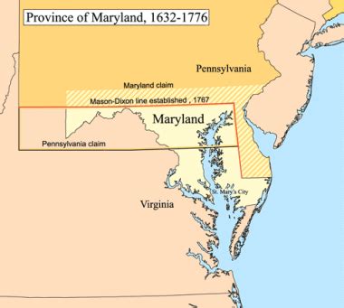 Maryland Colony Facts and History - The History Junkie