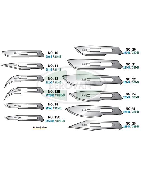 surgical blade sizes Cheaper Than Retail Price> Buy Clothing ...