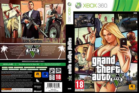 Capa Grand Theft Auto V (GTA 5) Xbox 360 ~ Gamecover | Download de ...