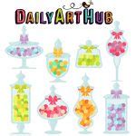 Candy Jars Clip Art Set – Daily Art Hub // Graphics, Alphabets & SVG