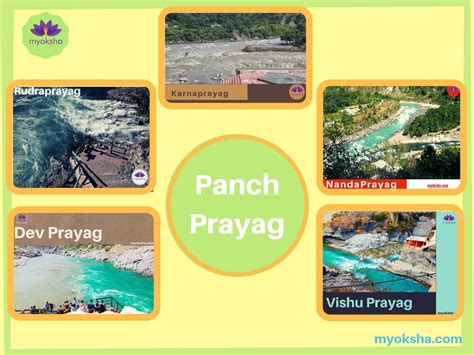 Panch Prayag - Five Sacred Confluences in Uttarakhand | Myoksha Travels