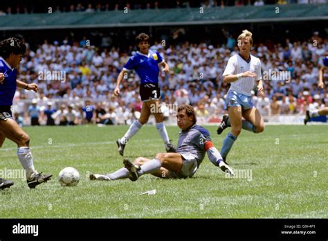 Soccer - World Cup Mexico 1986 - Quarter Final - Argentina v England ...