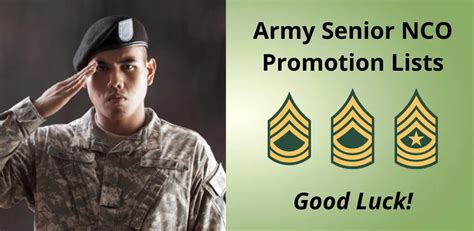 Army Senior NCO Promotions For March 2023