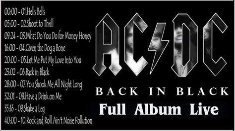 AC/DC - Back In Black Full Album 1980 - YouTube