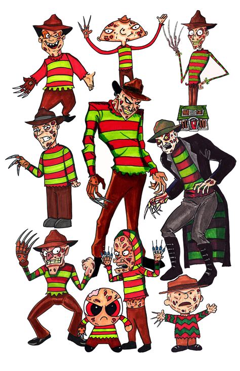 Freddy Krueger PNG Halloween Cartoon Digital Image ...