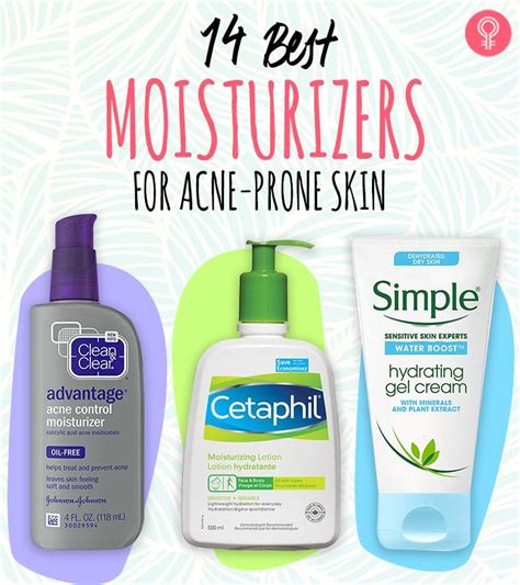 14 Best Moisturizers For Acne-Prone Skin