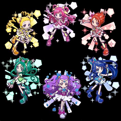 Puyo, Flcl, Glitter Force, Princess Of Power, Dark Matter, Pretty Cure, Magical Girl, Shoujo, Sprite