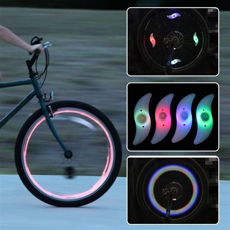 KERUILA Bike Cycling Spoke Wire Tire Tyre Wheel LED Bright Light 2 Pack E Dirt Bike Dirt Bike ...