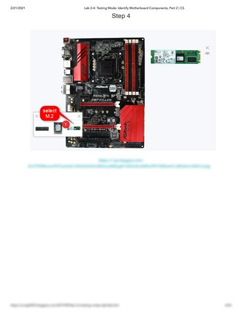 SOLUTION: Lab 2 4 testing mode identify motherboard components part 2 cs pdf - Studypool