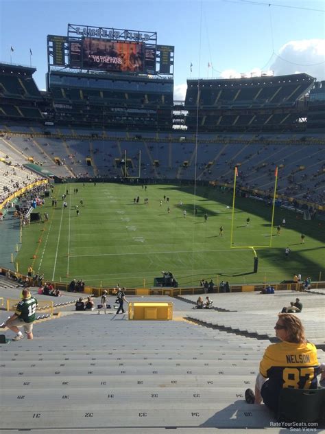 Lambeau Field Seating Map With Rows | Cabinets Matttroy