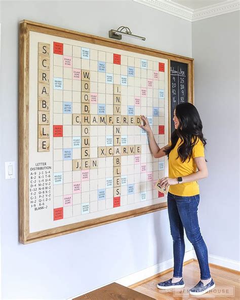 17 DIY Scrabble Wall Art Ideas - Mom's Got the Stuff